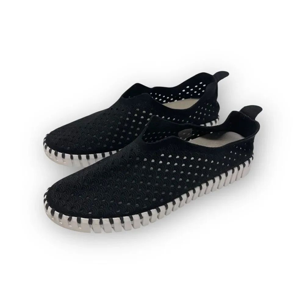 Ilse Jacobsen Tulip Perforated Slip On Comfort Shoes Women’s Size EU 41 US 11